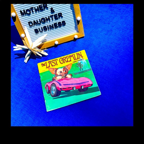 GREMLINS Book & Record "The Last Gremlin" Story # 5 See Hear Read 1984.